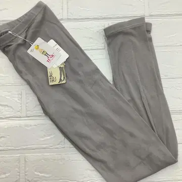 카모이 요코 TUNIC 면 100% 거즈 발목 길이 레깅스 그레이