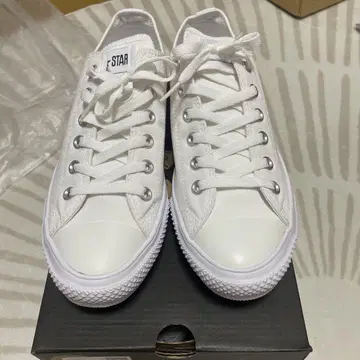 새상품 컨버스 올스타 화이트 여성용 25cm