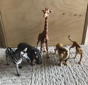 슐라이히 Schleich 피규어 세트 5종 사바나