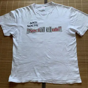 ANTI SOCIAL SOC IAL CLUB 화이트 티셔츠
