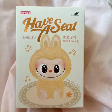 MONSTERS 팝 마트 LABUBU Have Seat 미개봉 러브부