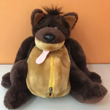 레어 레트로 늑대와 일곱 마리 염소 BIG 봉제 인형 레트로