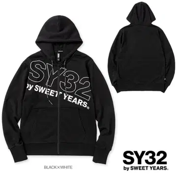 SY32 by SWEET YEARS 블랙 후드티 M 미사용 새상품