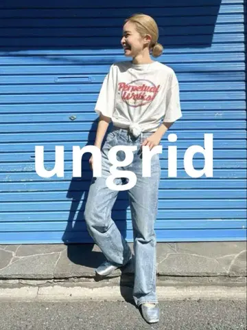 ungrid 언그리드 빈티지 스트레이트 데님