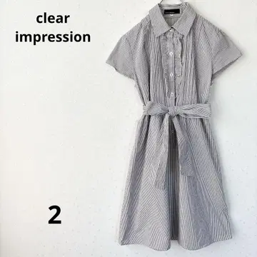 클리어 임프레션 반팔 원피스 플레어 빅 오피스 코디 데이트