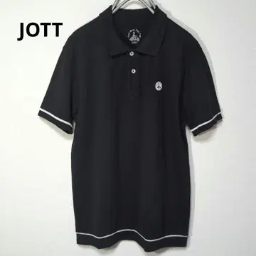 JOTT 피케 셔츠 블랙 남성용 여성용 반팔 M L 새상품급