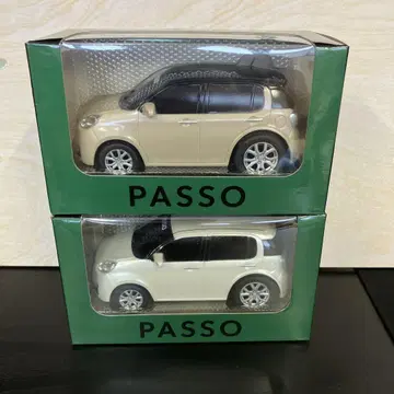 도요타 PASSO MODA 풀백 카 2대 세트