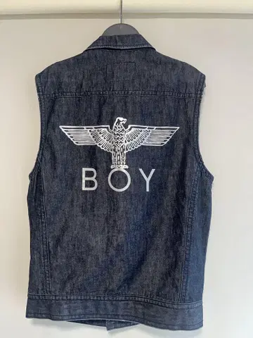 보이 런던 BOY LONDON 스터드 데님 베스트 FREE 사이즈 한국