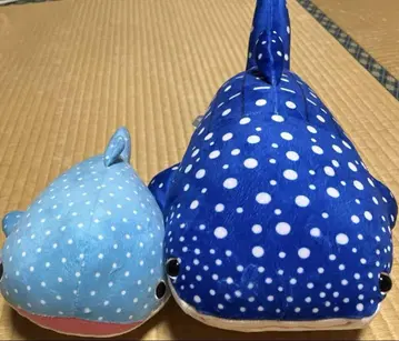진베이 상어 미라 수족관 봉제 인형 2개 세트