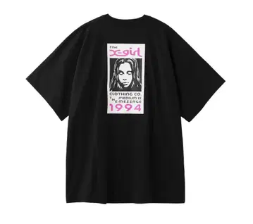 새상품 X-girl BOX LOGO FACE S/S BIG 엑스걸