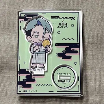 지크 액스 극락탕 미니 아크릴 캐릭터 스탠드 컬렉션 샤리아 블루