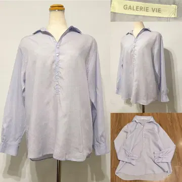 GALERIE VIE 갤러리 바이 텐셀 오버 사이즈 블라우스