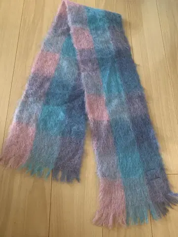 빈티지 모헤어 머플러 스코틀랜드 vintage mohair