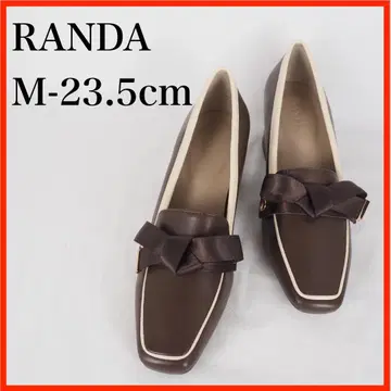 RANDA*펌프스*2WAY 벨트*M-23.5cm*브라운*O3934