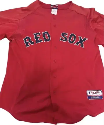 RED SOX 레드삭스 야구 셔츠 마제스틱 빨간색
