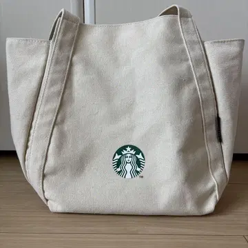 스타벅스 토트백 베이지