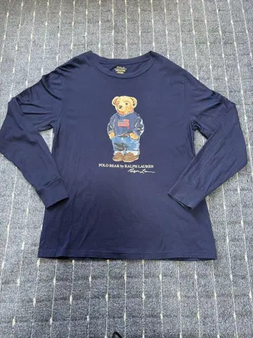 Polo Ralph Lauren 폴로 베어 긴팔 티셔츠 L 거의 미사용품