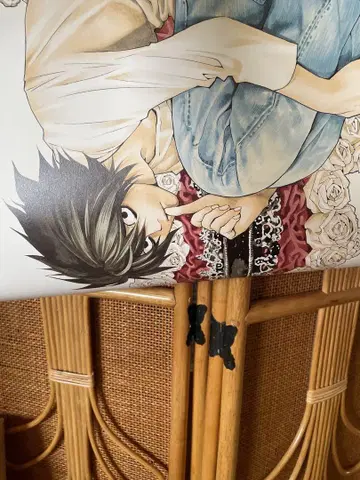 오바타 켄전 DEATH NOTE 데스노트 L 엘 포스터 B2 사이즈