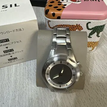 FOSSIL 실버 남성용 시계