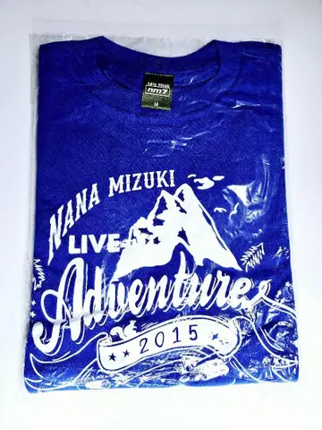 미즈키 나나 ADVENTURE2015 라이브 티셔츠 M 사이즈
