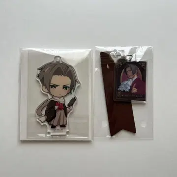 역전재판 역전검사 미츠루기 레이지 아크릴 스탠드 북 마커