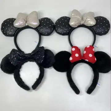 디즈니 디즈니씨 머리띠 4개 세트 3종류 모음