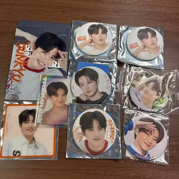 treasure 준규 묶음 판매 캔뱃지 코스터 포스카 트레이딩 카드