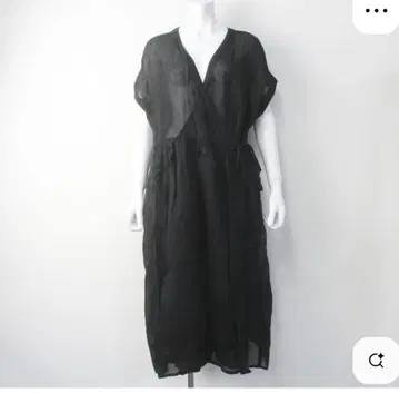 nestrobe 네스트로브 린넨 페이퍼 2WAY 원피스 블랙