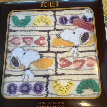 FEILER 스누피 후르츠 샌드 패턴