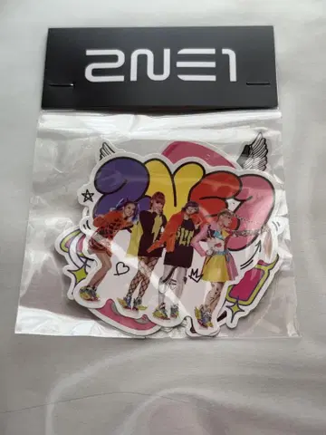 2NE1 스티커 5장 세트 WELCOME BACK 라이브 굿즈