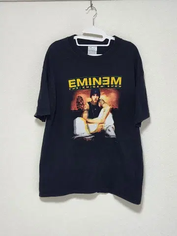 EMINEM THE EMINEM SHOW 티셔츠 블랙 빈티지 레어