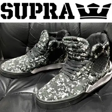 SUPRA 수프라 가죽 스니커즈 28cm 하이컷 신발