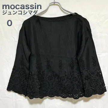 mocassin 준코 시마다 블랙 블랙 사이즈 0 레이스 긴팔 시원한