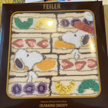 FEILER 스누피 후르츠 샌드 패턴
