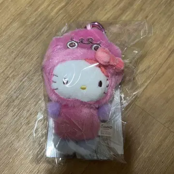 KEY with HELLO KITTY PLUSH KEYRING