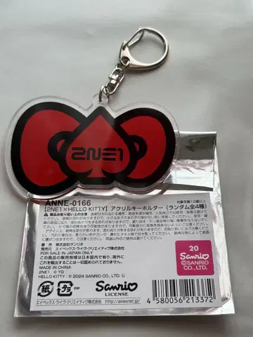 2NE1 x HELLO KITTY 헬로키티 콜라보 아크릴 키링