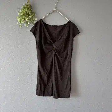 띠어리 [L] 새상품급 페루제 프렌치 슬리브 티셔츠 상의 티셔츠