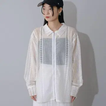카스타네 레이스 셔츠