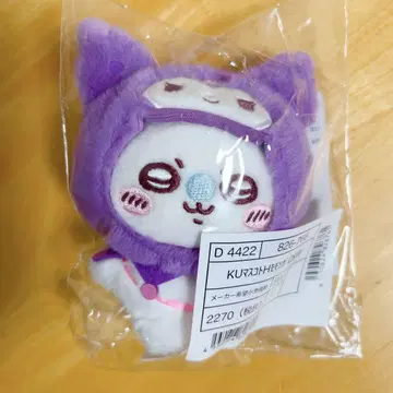 치이카와 산리오 모몽가 쿠로미 콜라보 봉제 인형 마스코트