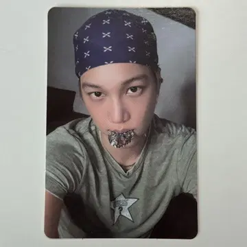 exo kai 카이 wait on me wing 봉입 트레이딩 카드