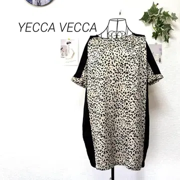 7865-1 YECCA VECCA 예카베카 반팔 올 패턴 원피스