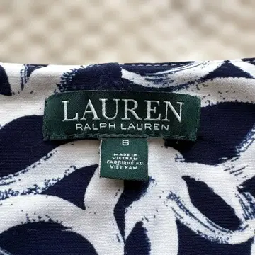 LAUREN RALPH LAUREN 슬리브리스 원피스 사이즈 6