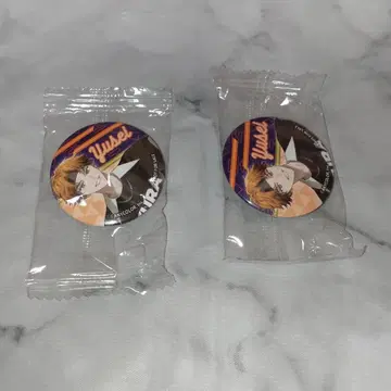 니지산지 쿠라스시 키타미 유세이 벳쿠라폰 캔뱃지 2개 세트