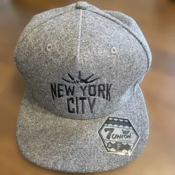 SEVEN UNION 스냅백 NEW YORK CITY 그레이