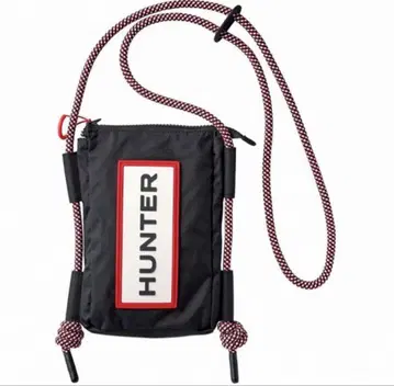 새상품 헌터 HUNTER 트래블 립스탑 폰 파우치 블랙