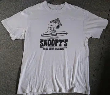 SNOOPY'S SURF SHOP 티셔츠 XL OKINAWA 오키나와
