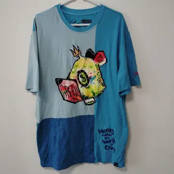 CIVILIZED 2XL 아트 프린트 티셔츠