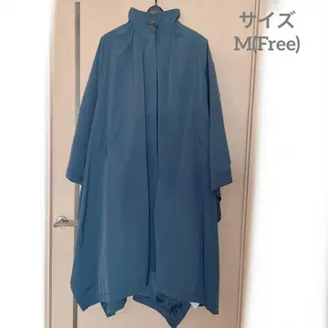 테라스 판초형 코트 발수 가공