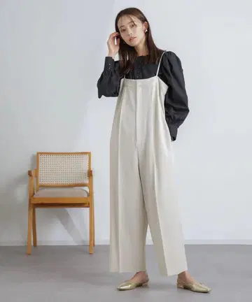 나노 유니버스 하이 웨스트 살로펫 팬츠