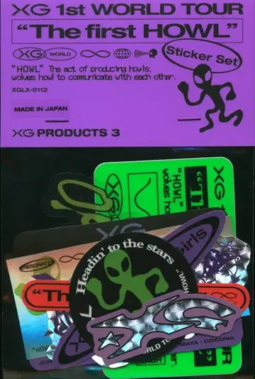 XG 스티커 세트